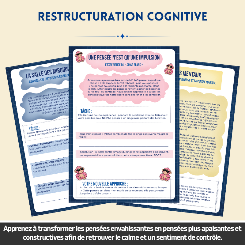 Trouble Obsessionnel Compulsif (TOC) – Cahier Thérapeutique – Outils Thérapeutiques et Stratégies d’Adaptation
