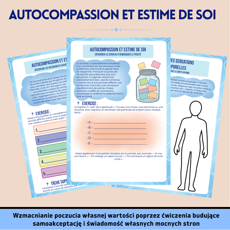 Cahier d’exercices De Thérapie pour Adolescents - Plus De 9+ Outils Approuvés Par Des Thérapeutes Qui Aident À Développer La Confiance En Soi, La Clarté Mentale Et La Force Émotionnelle Tout En Soutenant Le Développement Des Adolescents