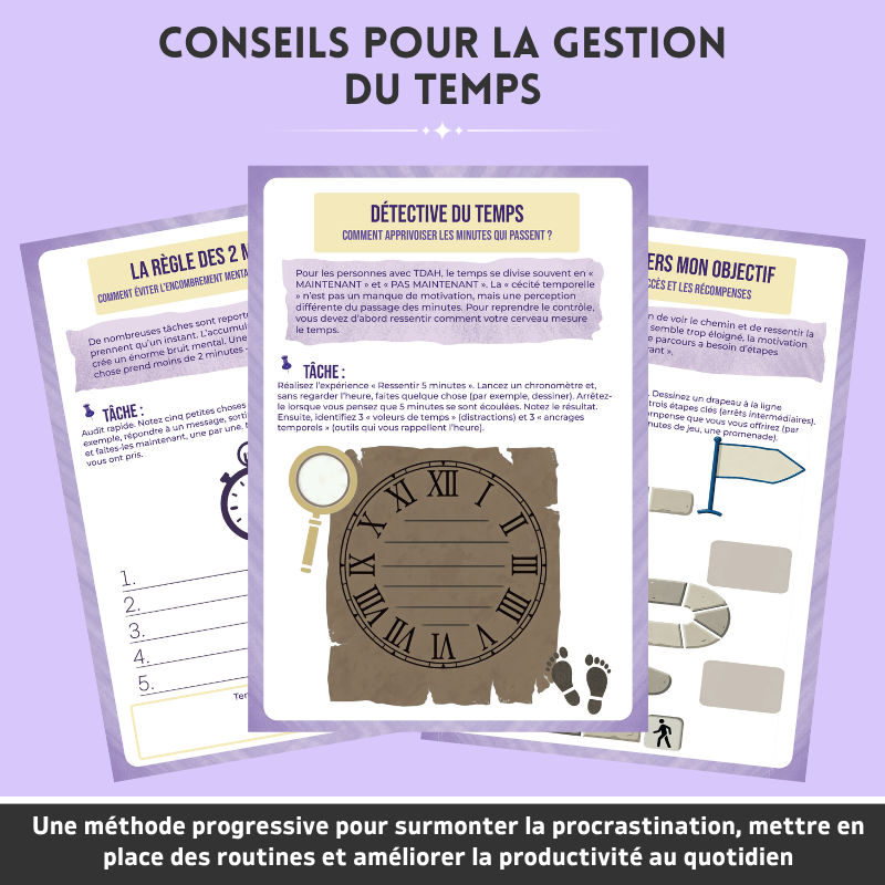 TDAH  Ensemble D’outils Pour Soutenir Les Fonctions Exécutives