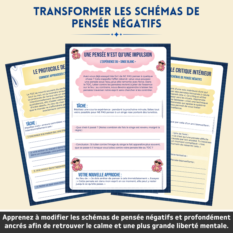Trouble Obsessionnel Compulsif (TOC) – Cahier Thérapeutique – Outils Thérapeutiques et Stratégies d’Adaptation
