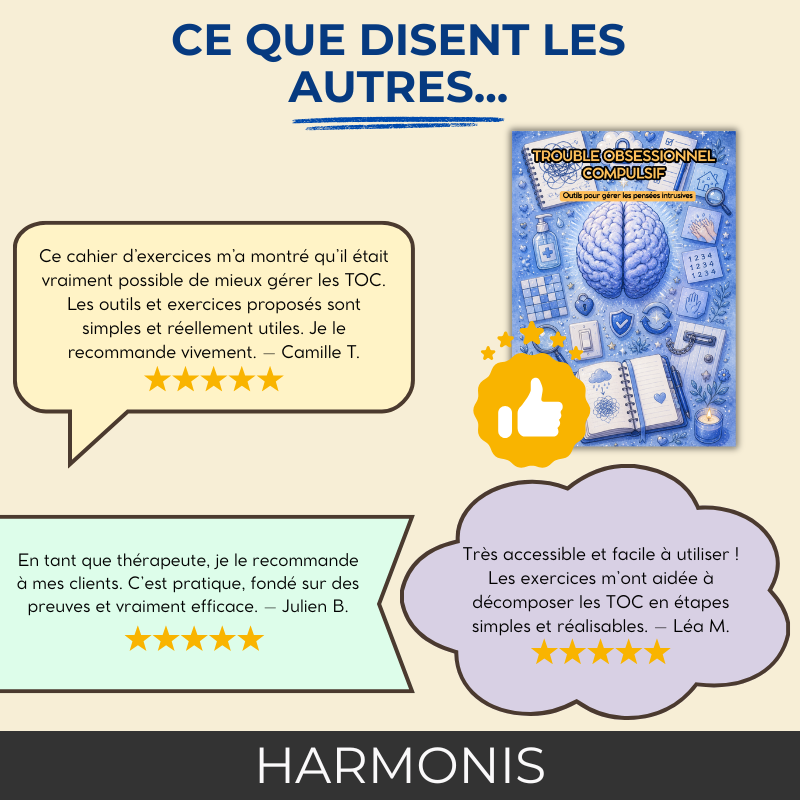 Trouble Obsessionnel Compulsif (TOC) – Cahier Thérapeutique – Outils Thérapeutiques et Stratégies d’Adaptation